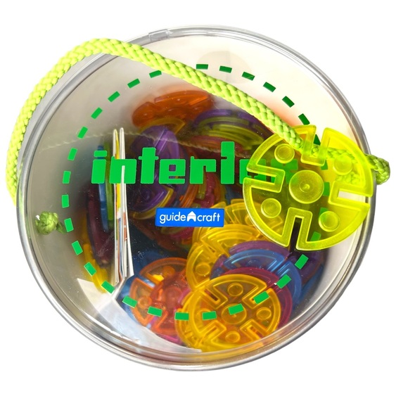 Guidecraft Interlox Discs - 96 Piece Set - Picture 4 of 12